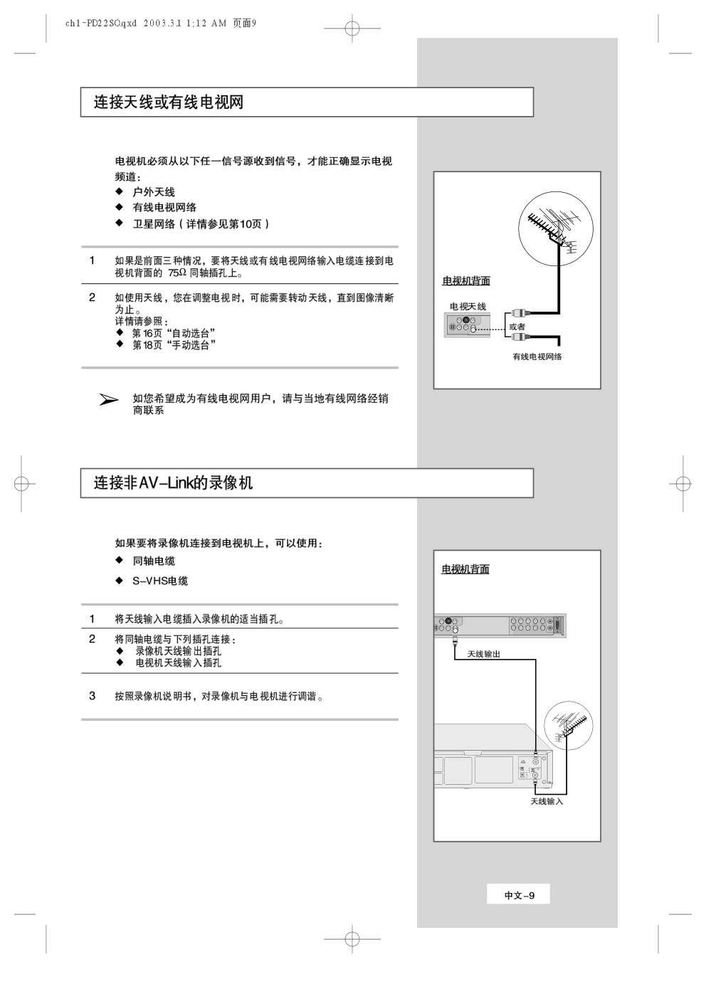 三星LS22A13W液晶电视使用说明书-8 三星LS22A13W液晶电视使用说明书-8