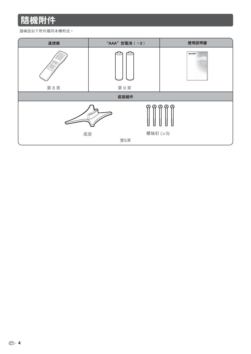 声宝LC-32GE220H型液晶电视机说明书-3 声宝LC-32GE220H型液晶电视机说明书-3