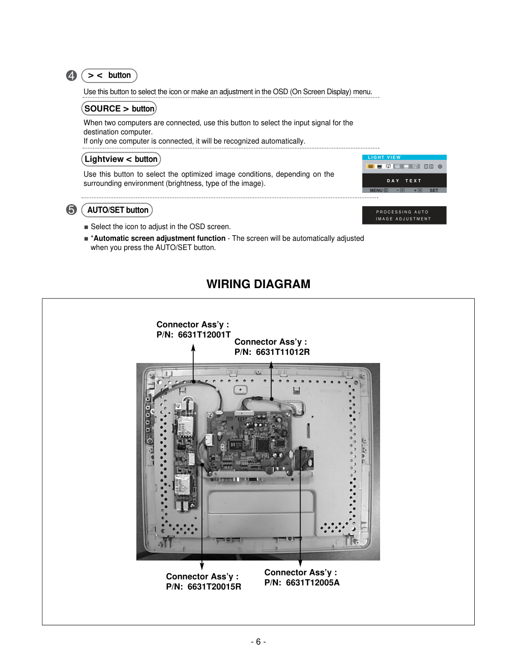 LG L1530TM液晶显示器维修手册和图纸-6 LG L1530TM液晶显示器维修手册和图纸-6