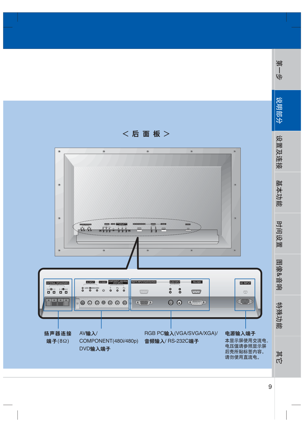 LG MT-42PZ11S彩电使用说明书-5 LG MT-42PZ11S彩电使用说明书-5