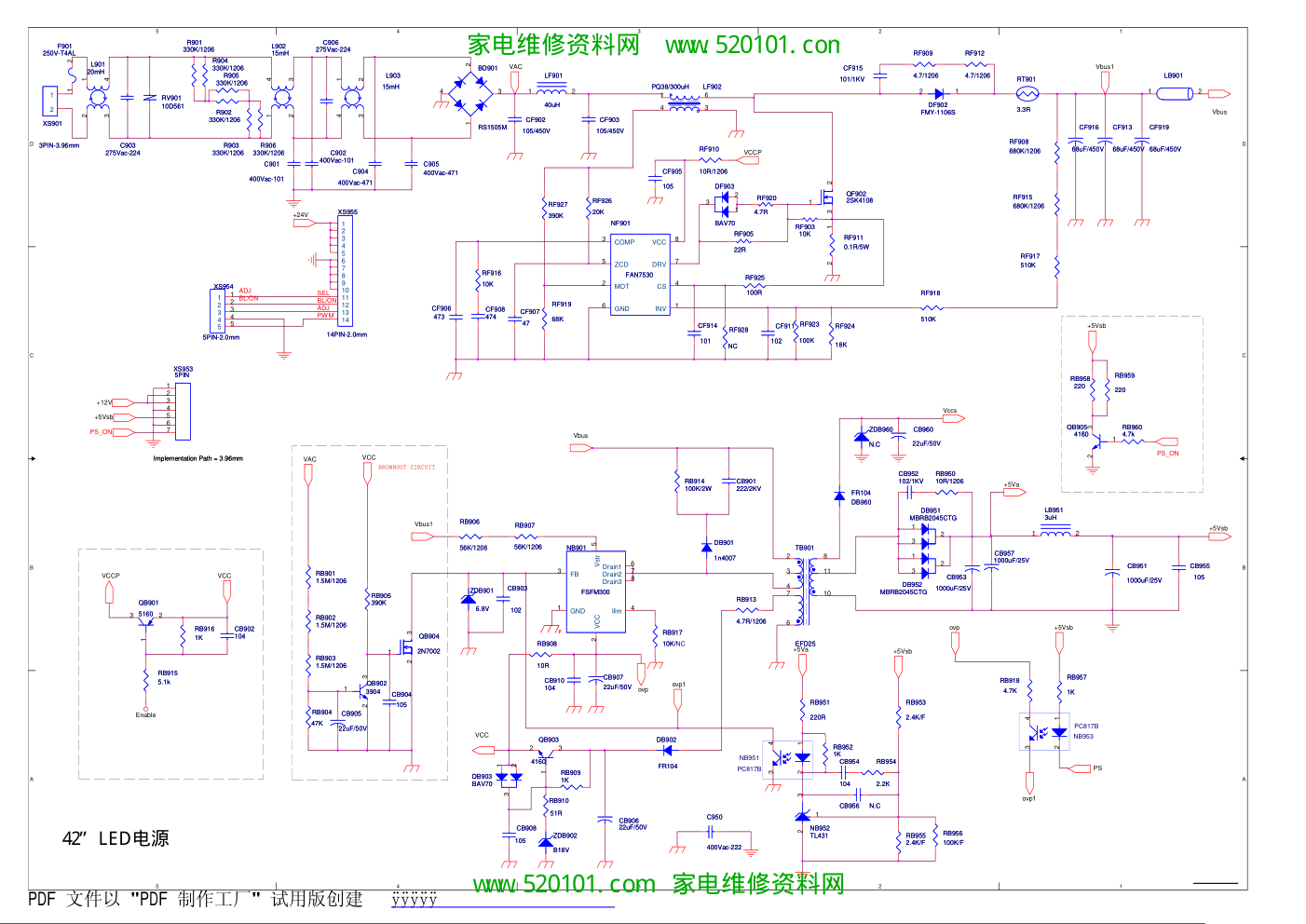 康佳KPS_L150C3-01(34006904)(35014748)电源图纸-0