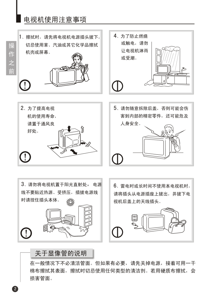 海尔29FA12-T彩电使用说明书-3 海尔29FA12-T彩电使用说明书-3