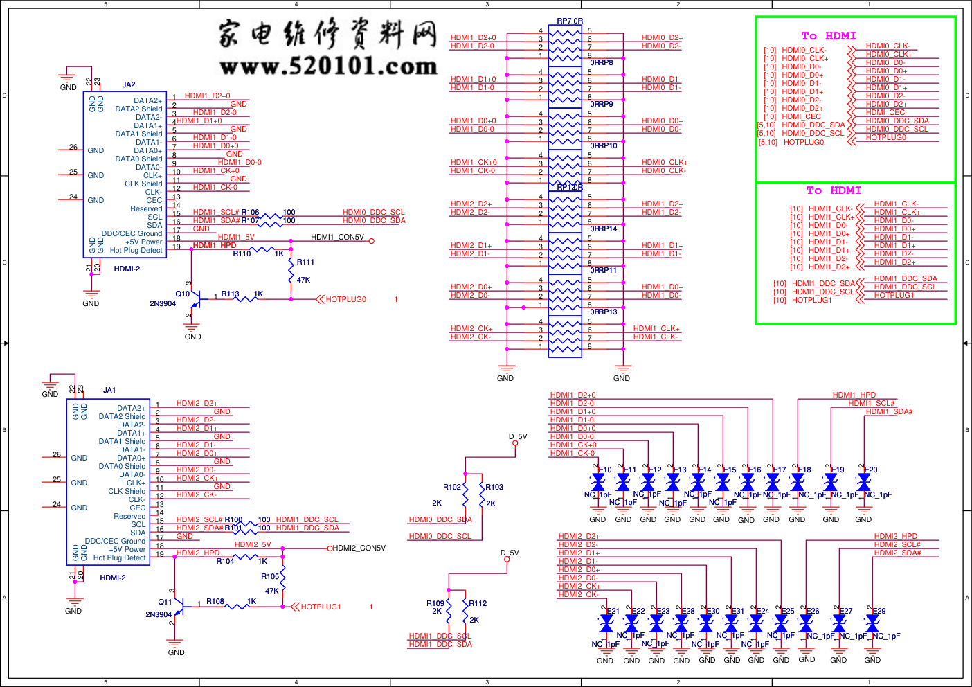 创维液晶5800-A8R580-0P30主板电路原理图-0 创维液晶5800-A8R580-0P30主板电路原理图-0