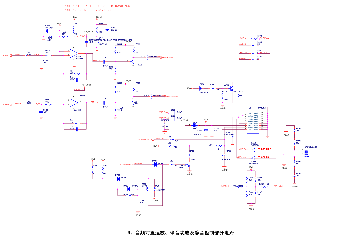 海信TLM22V68液晶电视(1709板)电源板电路图-8 海信TLM22V68液晶电视(1709板)电源板电路图-8