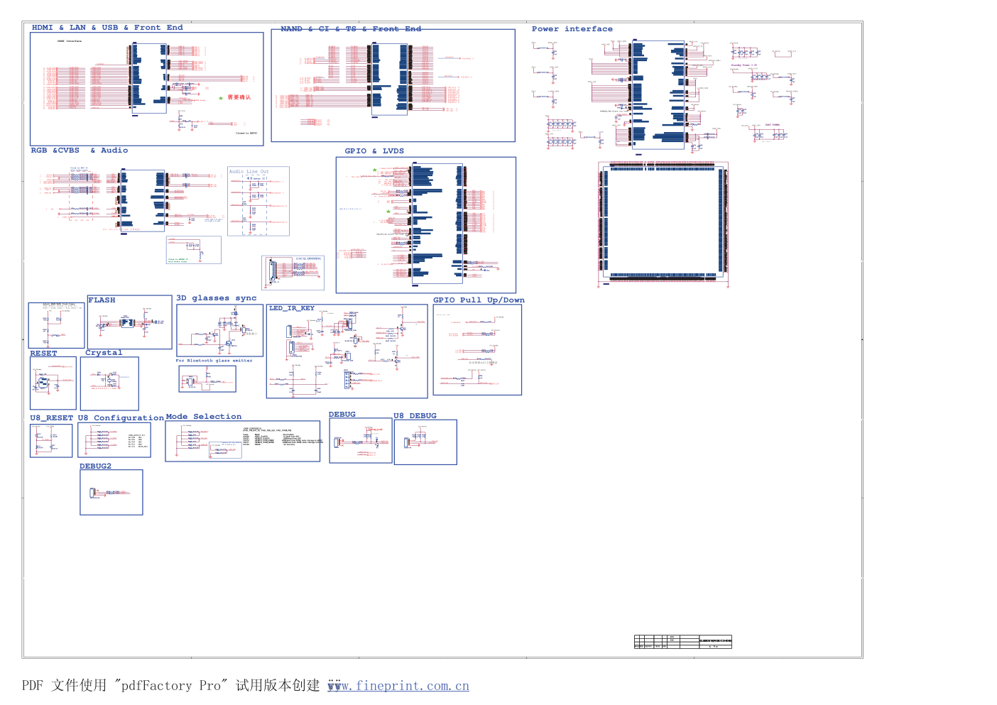 康佳LED42X8300FX液晶电视35018366板( MSD6A81机芯）电路原理图-3