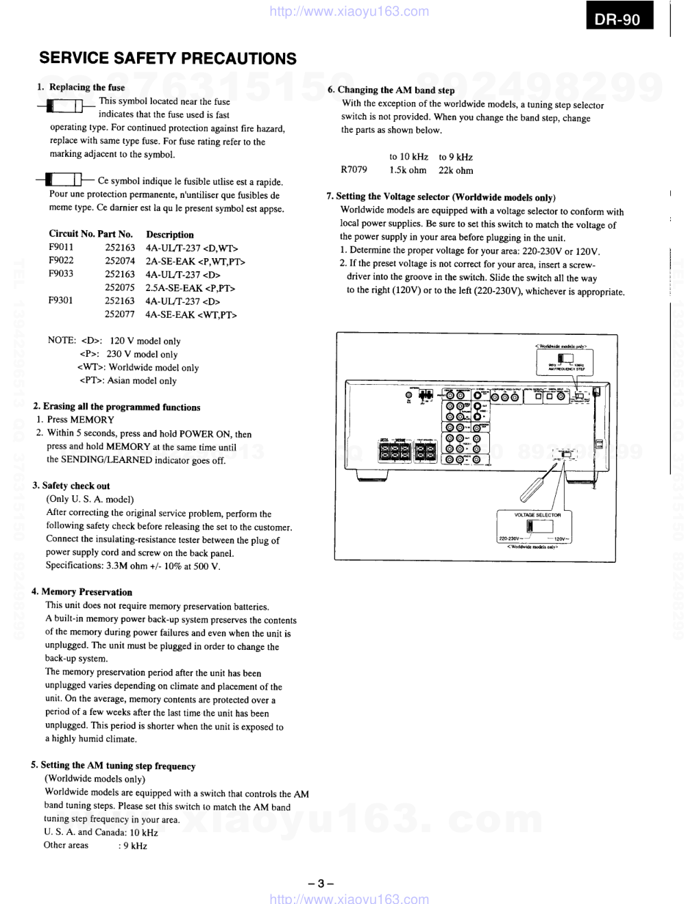 安桥ONKYO DR-90 DVD播放器电路图-2 安桥ONKYO DR-90 DVD播放器电路图-2