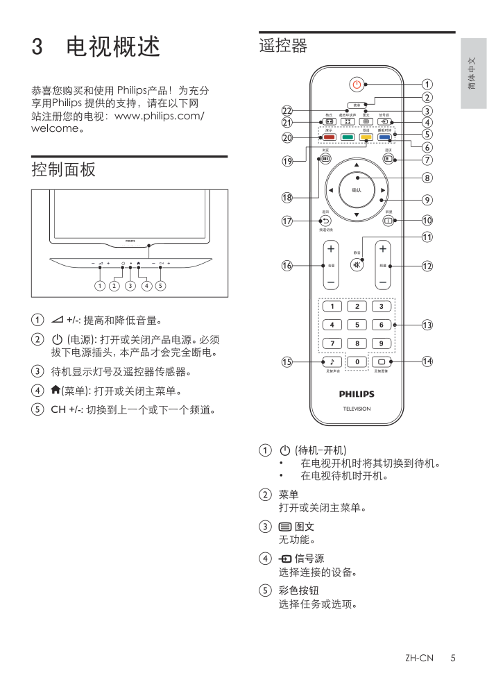 PHILIPS 32PFL3360T3液晶电视说明书-6 PHILIPS 32PFL3360T3液晶电视说明书-6