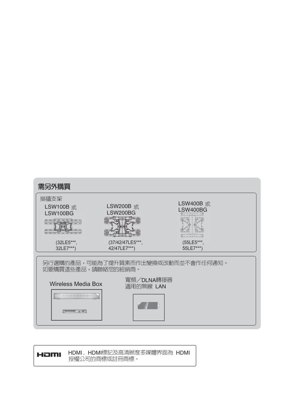 LG 42LE5500-CA液晶彩电使用说明书-1 LG 42LE5500-CA液晶彩电使用说明书-1