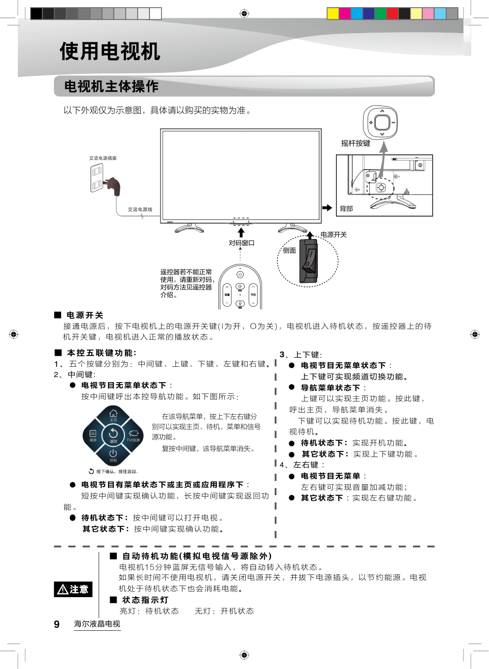 海尔LS60AL88U61液晶彩电使用说明书-9 海尔LS60AL88U61液晶彩电使用说明书-9