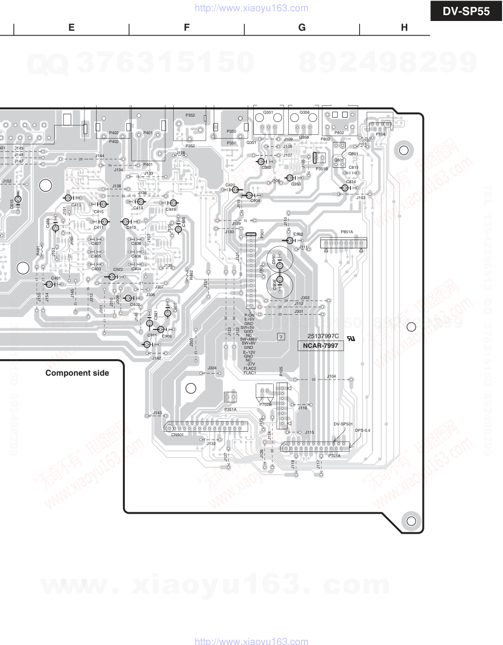 安桥ONKYO DV-SP55 DVD播放器电路图-8