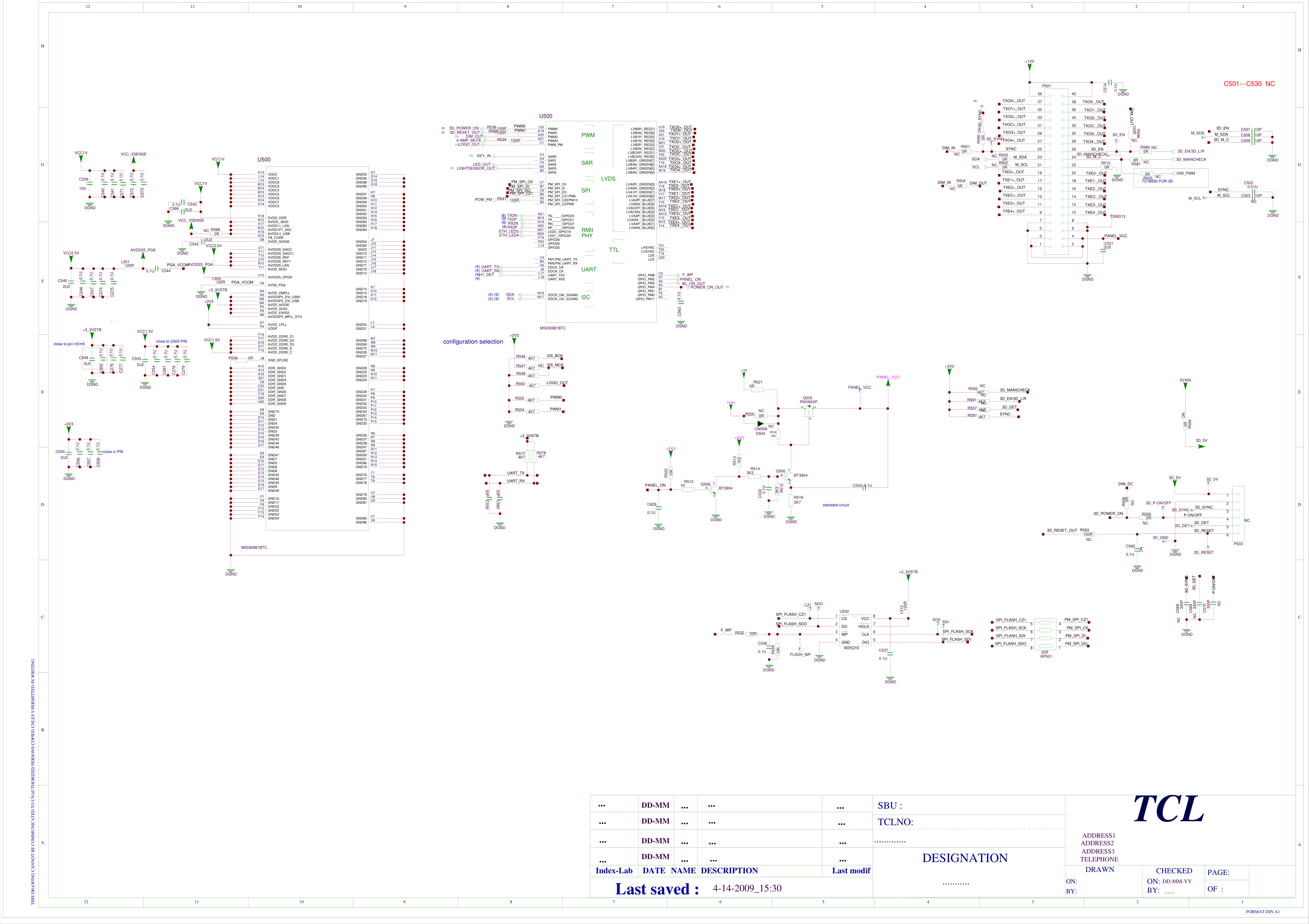 TCL L40F3320-3D液晶电视(MS28E机芯)电路原理图-4 TCL L40F3320-3D液晶电视(MS28E机芯)电路原理图-4