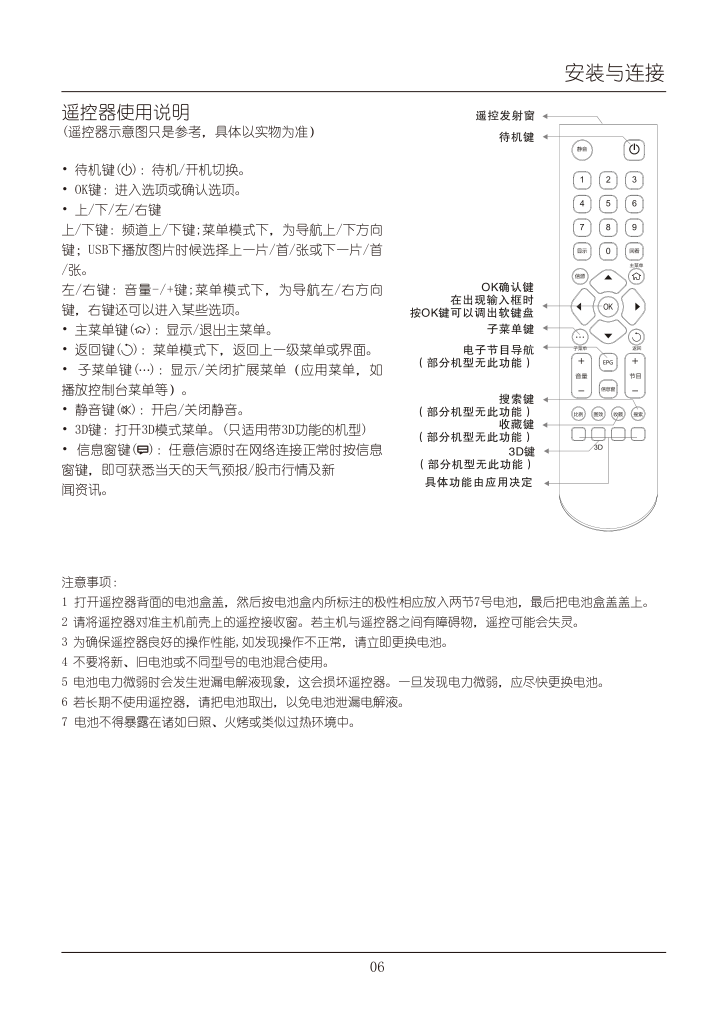 TCL王牌L32F3500A-3D液晶彩电使用说明书-9 TCL王牌L32F3500A-3D液晶彩电使用说明书-9