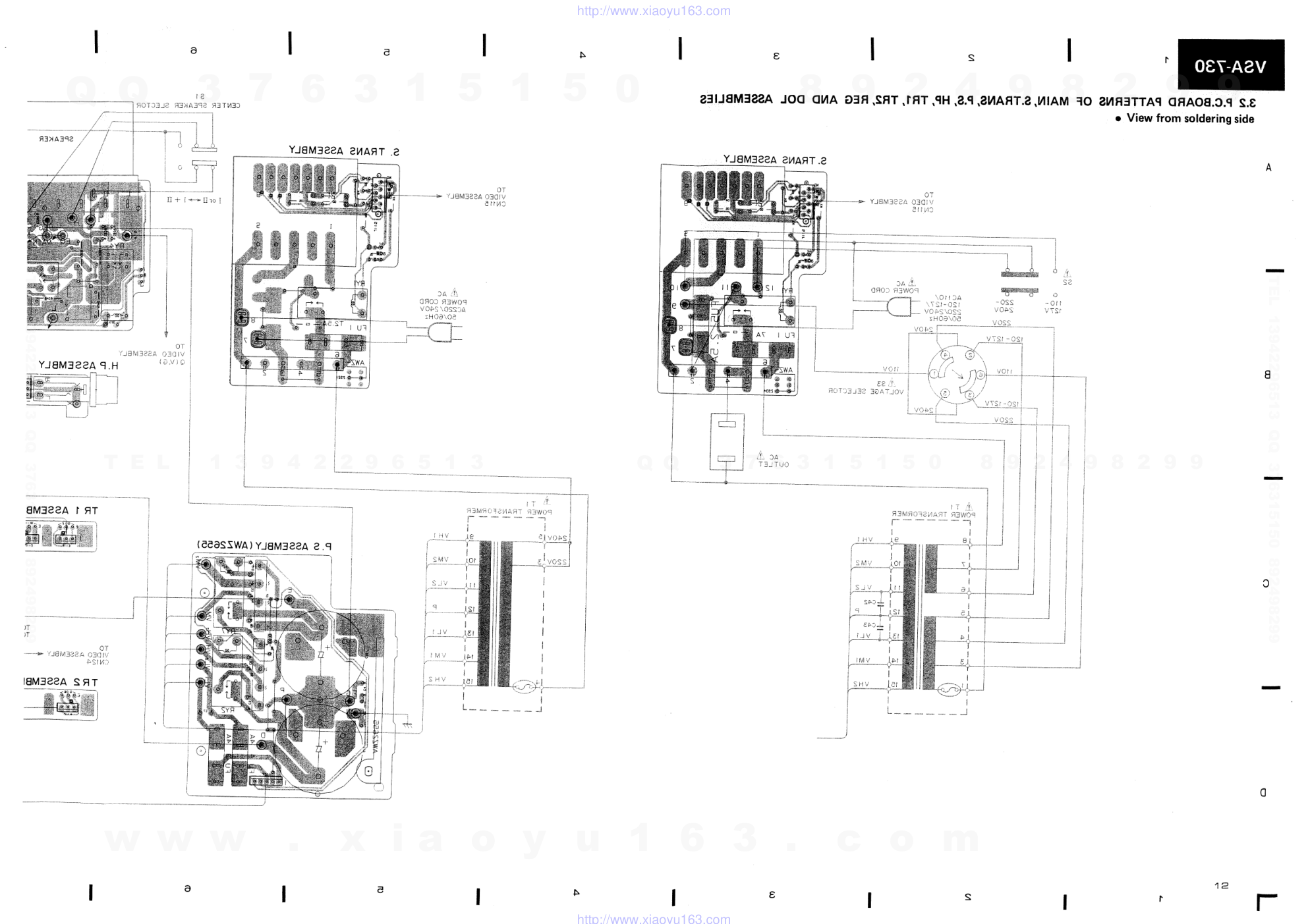 先锋PIONEER VSA-730电路图-7 先锋PIONEER VSA-730电路图-7