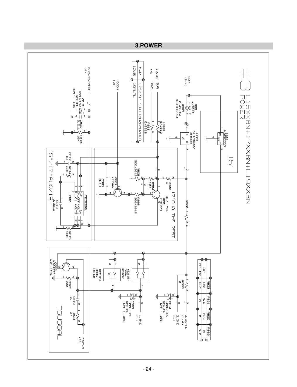 LG L1915S液晶显示器电路原理图-5 LG L1915S液晶显示器电路原理图-5
