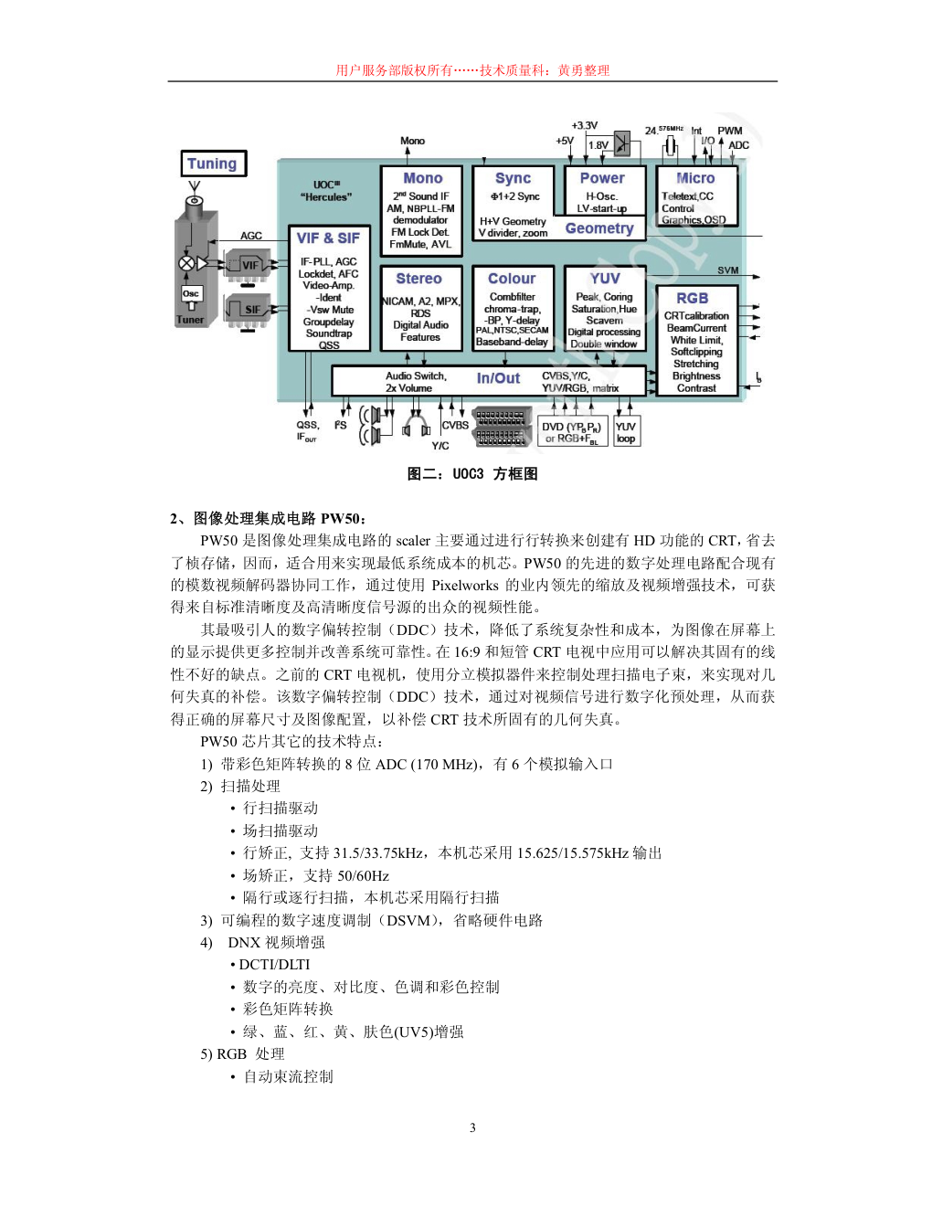 创维彩电6P50机芯维修手册-2