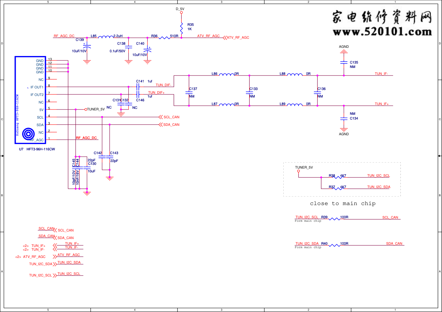 创维液晶5800-A8R580-0P30主板电路原理图-1 创维液晶5800-A8R580-0P30主板电路原理图-1