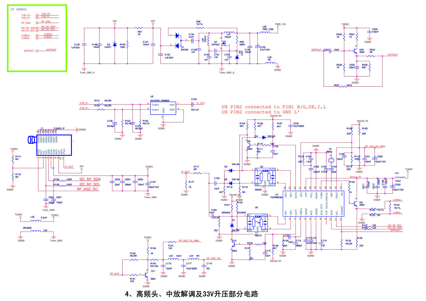 海信TLM32V68系列液晶(1296板)主板电路原理图-4 海信TLM32V68系列液晶(1296板)主板电路原理图-4