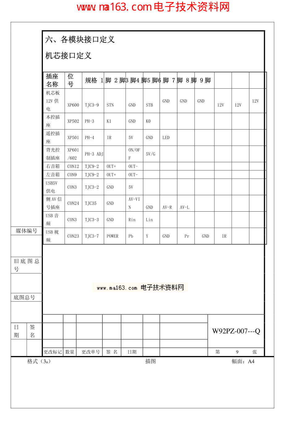 海尔LU32W1液晶电视维修手册-8