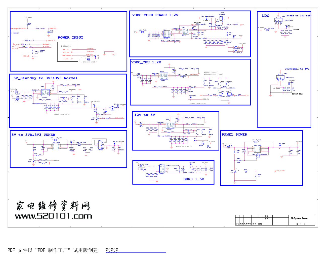 康佳液晶电视35018725主板电路原理图-0 康佳液晶电视35018725主板电路原理图-0