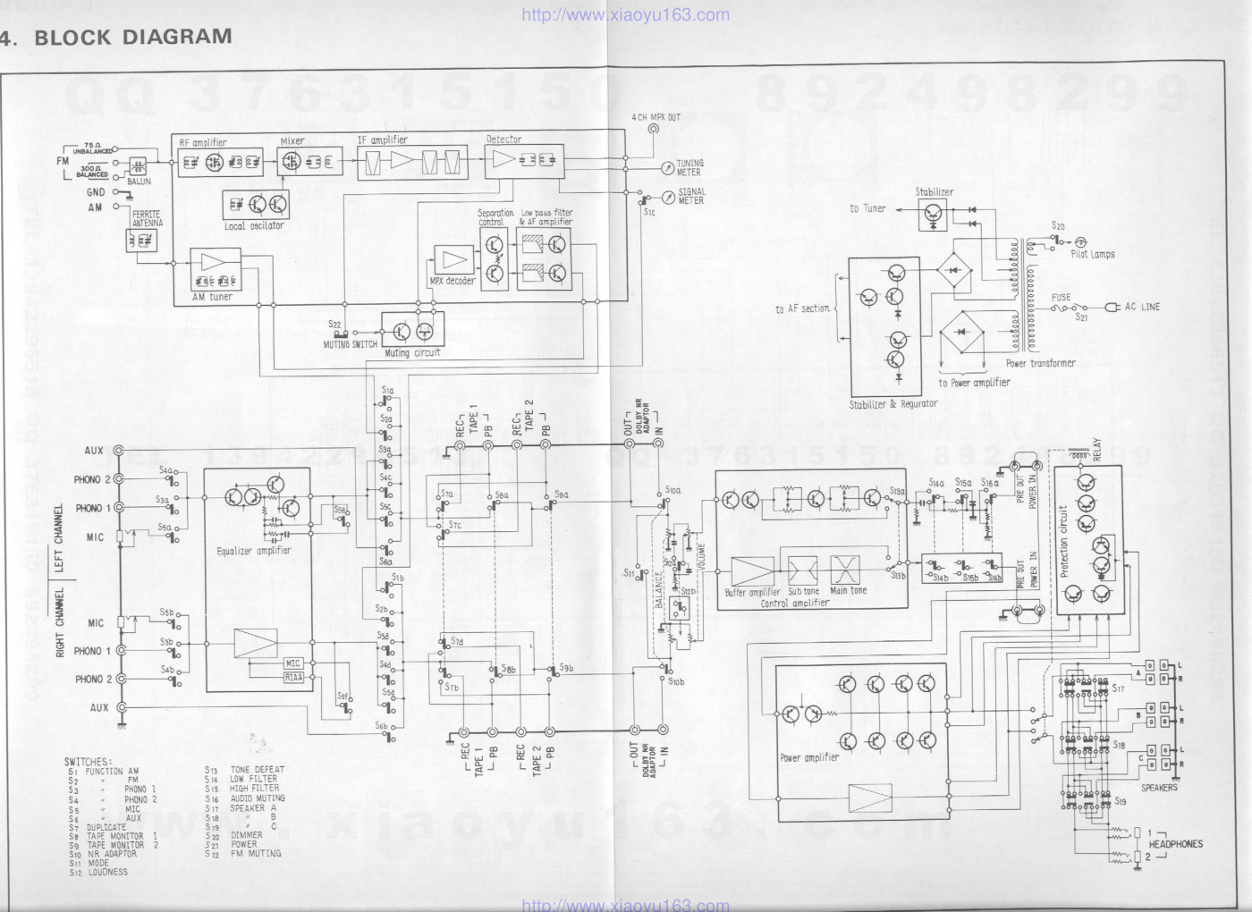 先锋PIONEER SX-939KCU电路图-7 先锋PIONEER SX-939KCU电路图-7