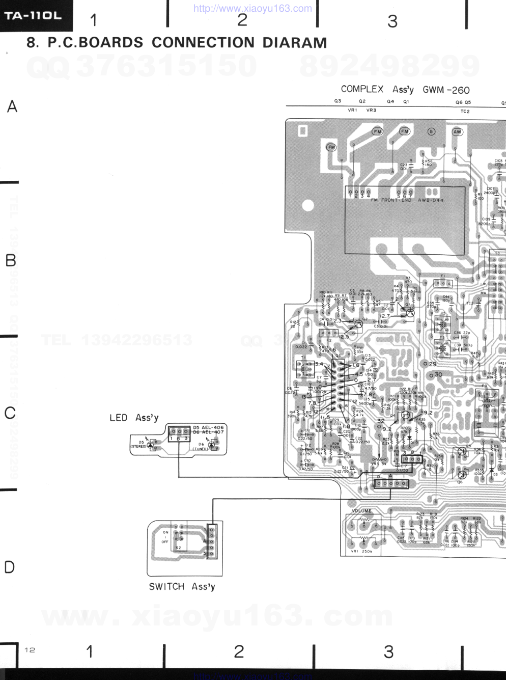 先锋PIONEER TA-110L电路图-4