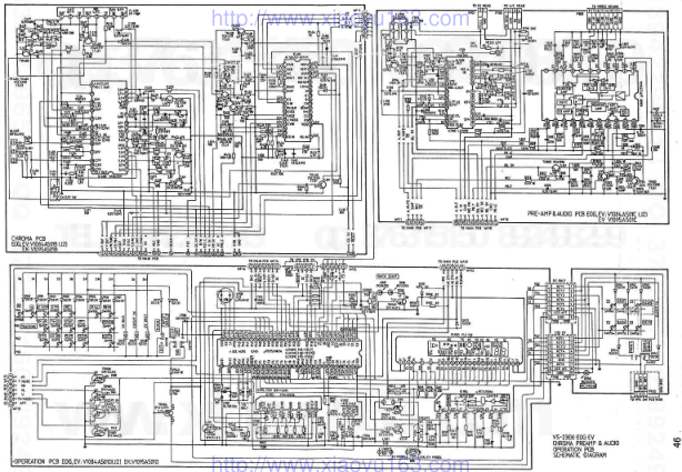 先锋PIONEER VS-23EK电路图-5