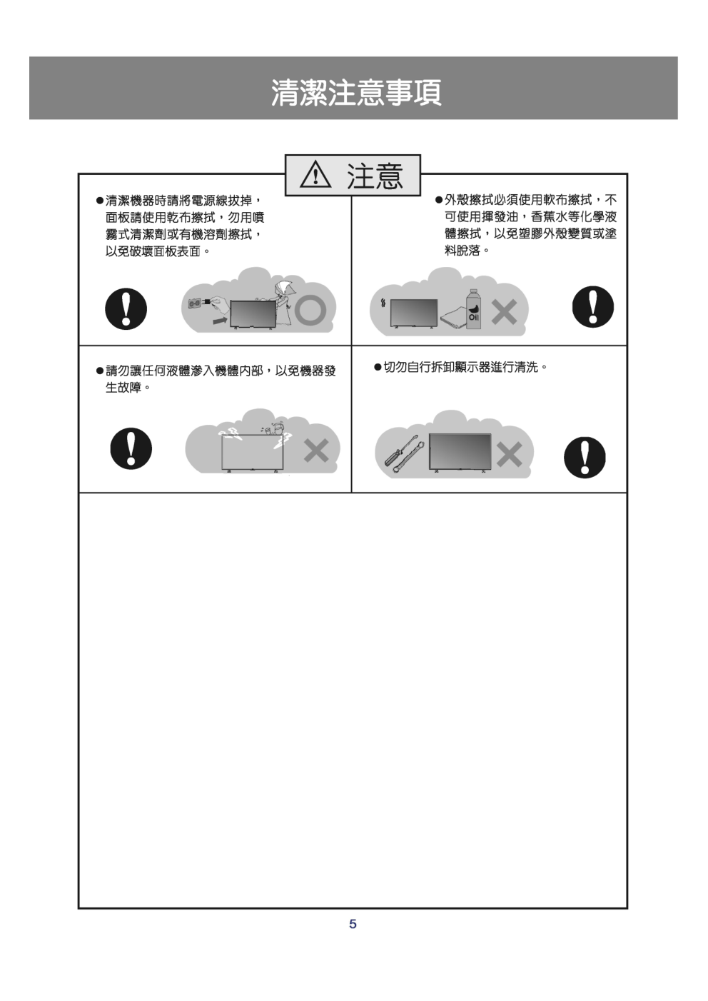 声宝EM-50MT16D液晶彩电使用说明书-5 声宝EM-50MT16D液晶彩电使用说明书-5