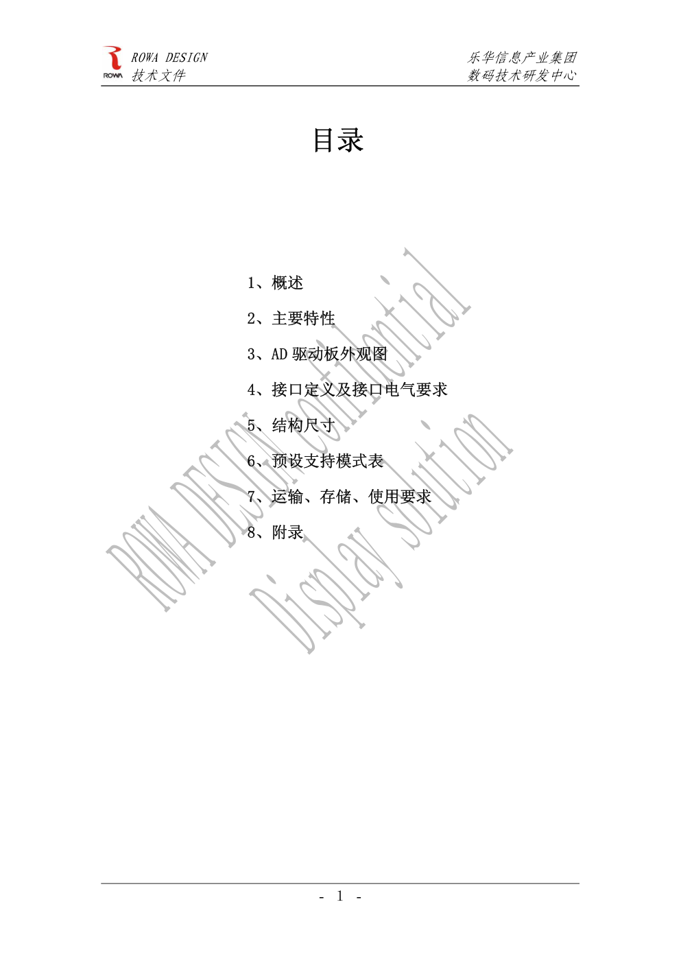 乐华液晶屏改显示器驱动板说明书-1