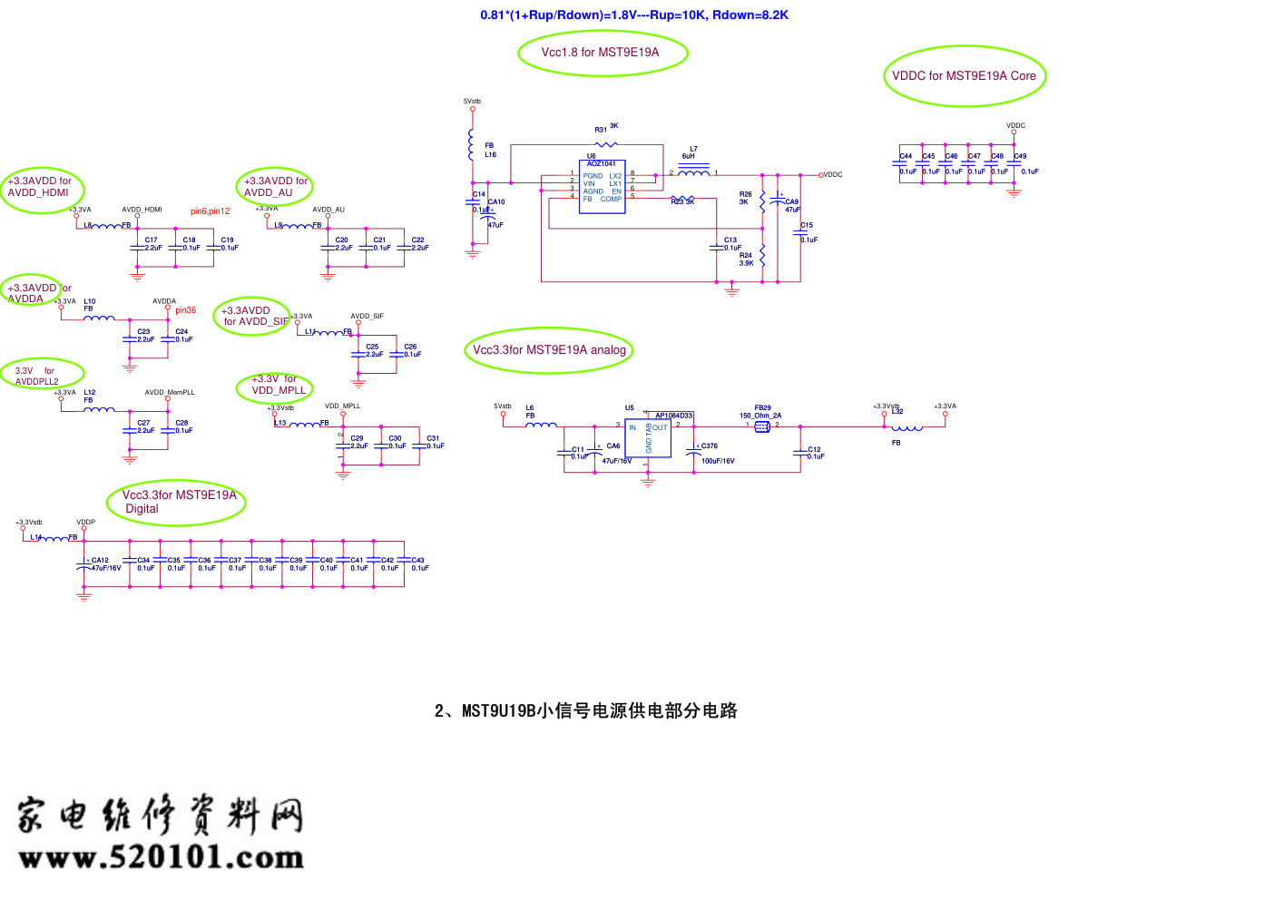 海信TLM22V68液晶电视(1709板)电源板电路图-1 海信TLM22V68液晶电视(1709板)电源板电路图-1