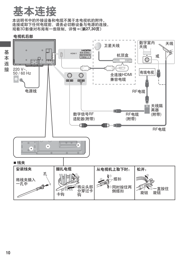 松下TH-P55VT31C等离子彩电使用说明书-9 松下TH-P55VT31C等离子彩电使用说明书-9