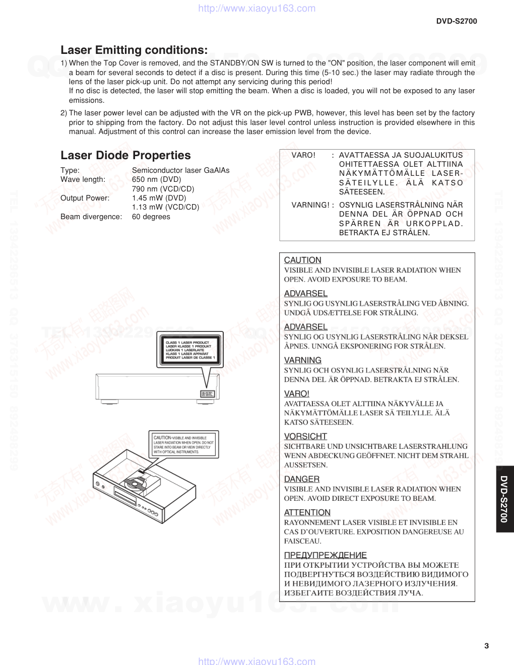 雅马哈YAMAHA DVD-S2700电路原理图-2 雅马哈YAMAHA DVD-S2700电路原理图-2