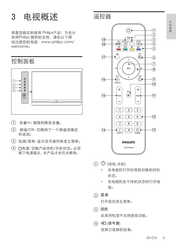 飞利浦27PFL3340T3液晶彩电使用说明书-6 飞利浦27PFL3340T3液晶彩电使用说明书-6