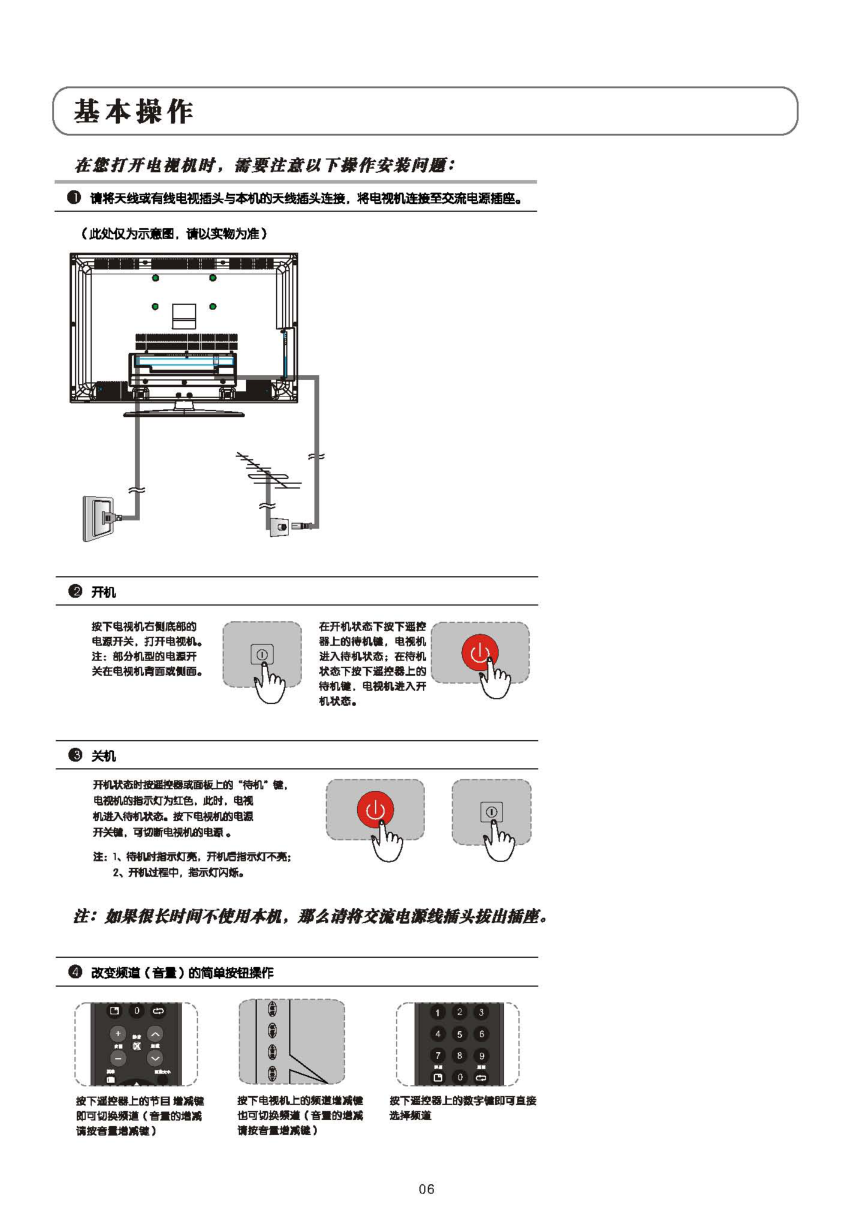 乐华LCD26P08A液晶彩电使用说明书-6