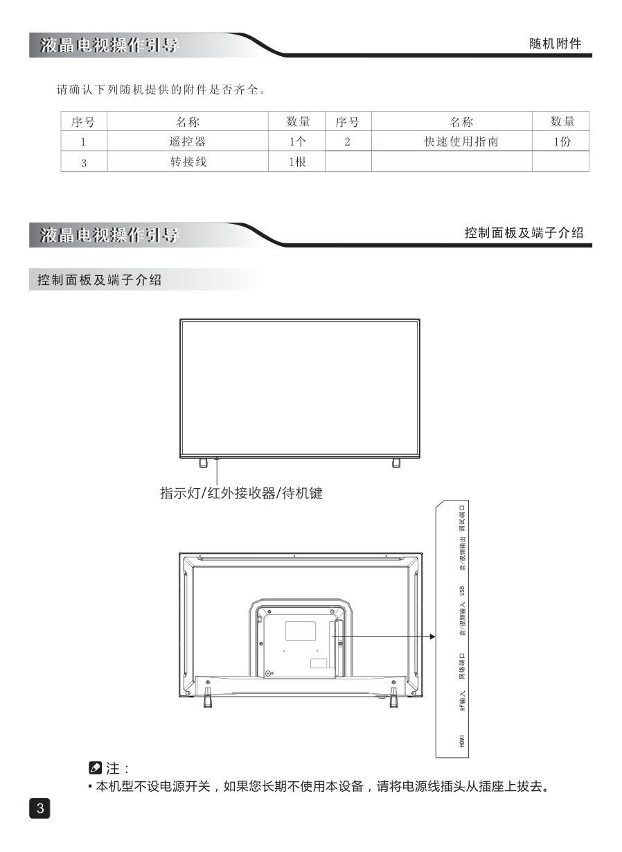 创维32X5液晶彩电使用说明书-4 创维32X5液晶彩电使用说明书-4