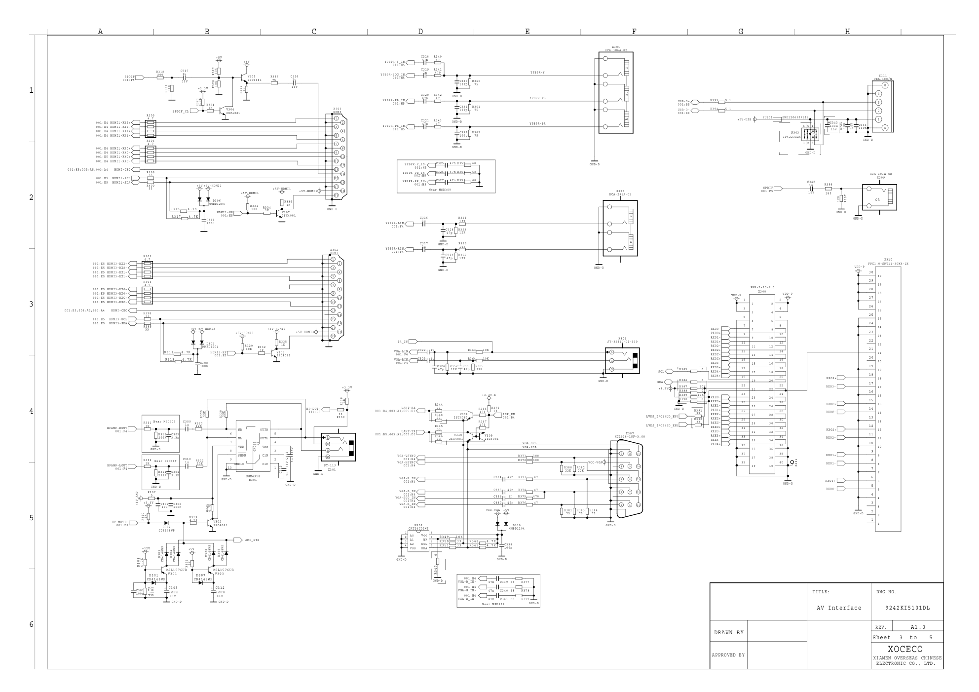 三洋LCD-39XR12F液晶电视电路图-3