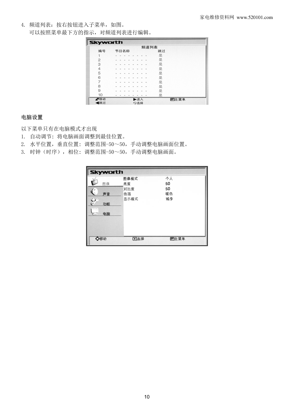 创维26S19IW液晶电视维修手册-9
