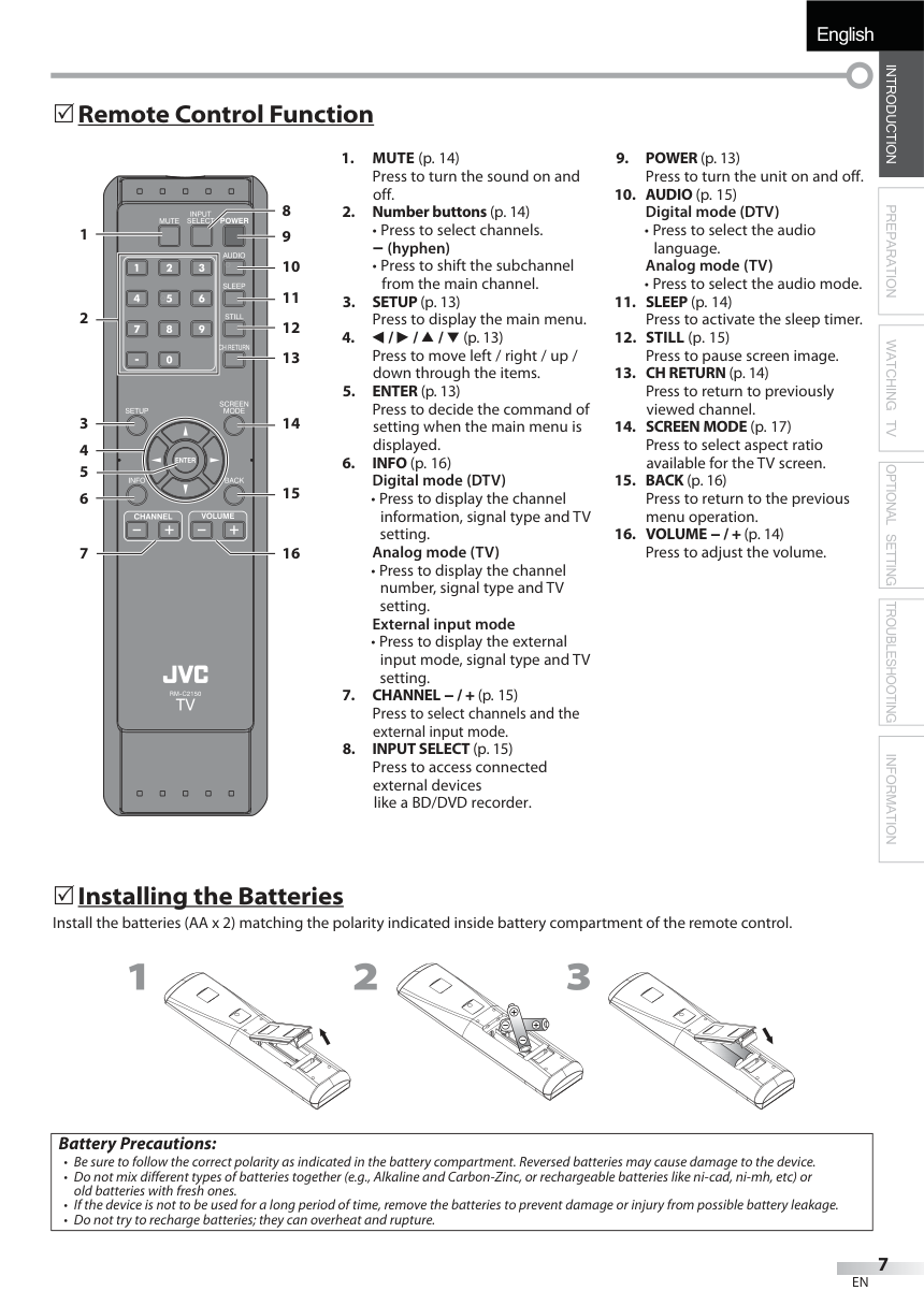 JVC胜利LT-19A200液晶电视使用手册-6