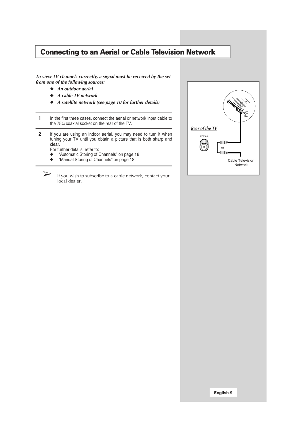 SAMSUNG LCD电视机LS15S13C使用说明书-8