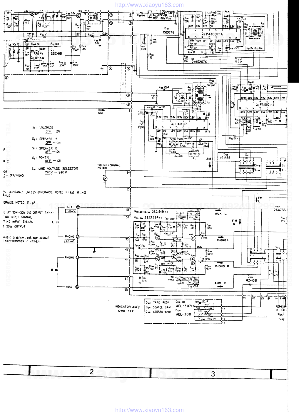 先锋PIONEER SX-690HGW4电路图-9 先锋PIONEER SX-690HGW4电路图-9