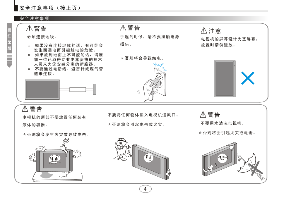 海尔亮屏等离子电视P46C6A-A1使用说明书-5