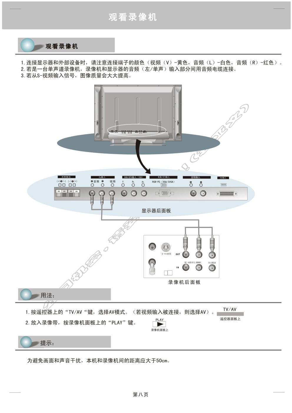 创维40PDP6等离子电视维修手册-8 创维40PDP6等离子电视维修手册-8
