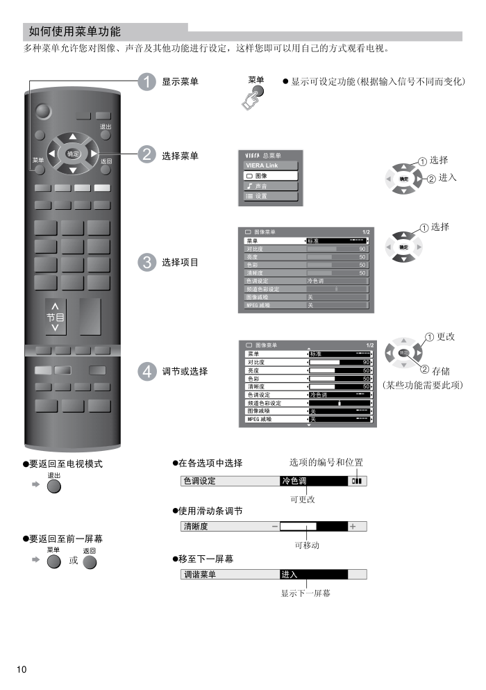 松下TC-37LZ80D液晶彩电使用说明书-9 松下TC-37LZ80D液晶彩电使用说明书-9