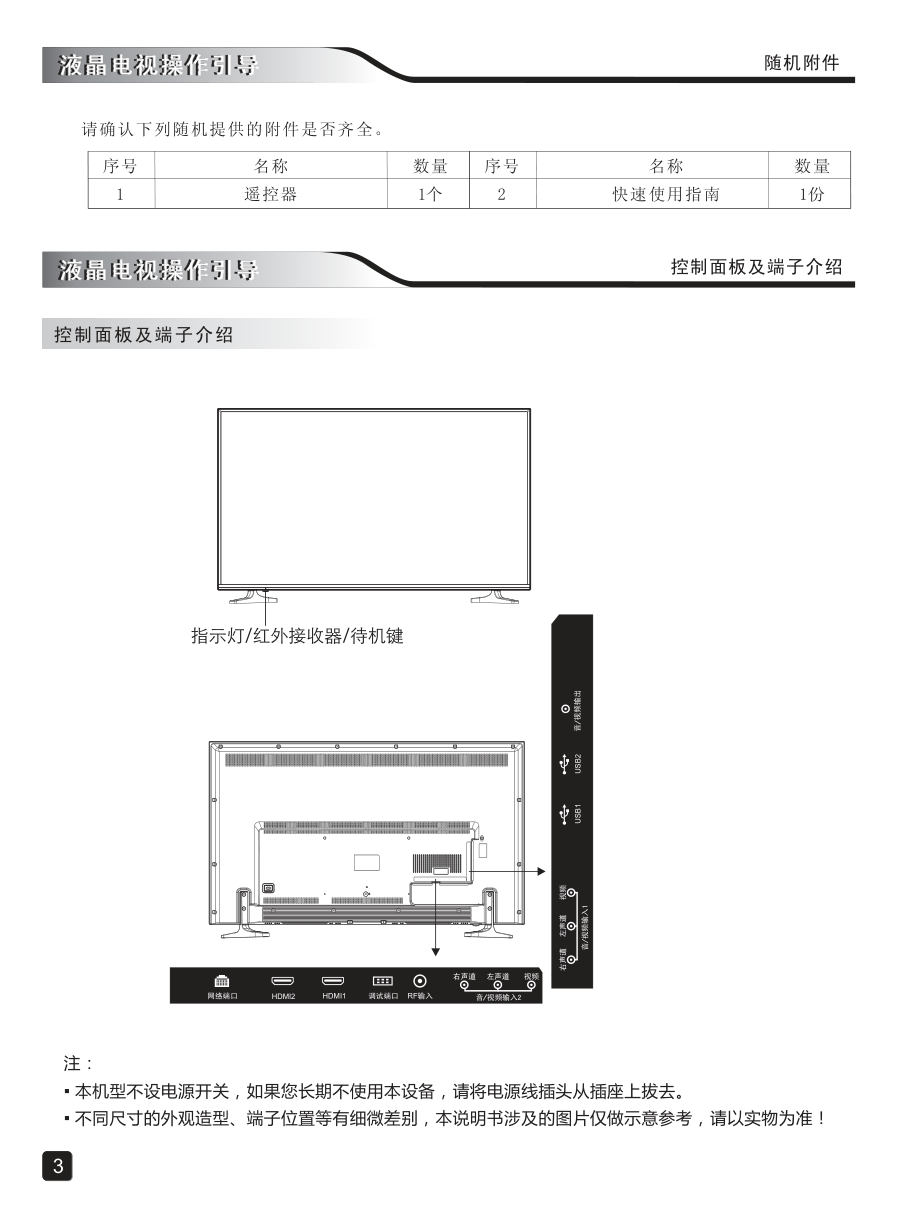 创维40E3500液晶彩电使用说明书-4 创维40E3500液晶彩电使用说明书-4