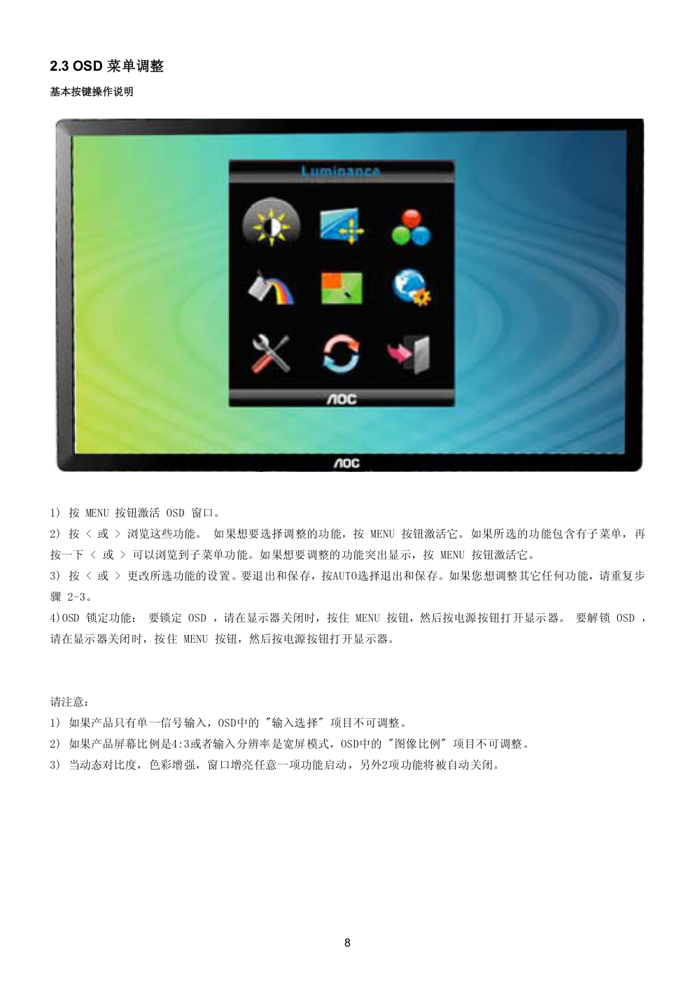 AOC e2043F液晶显示器维修手册-7 AOC e2043F液晶显示器维修手册-7