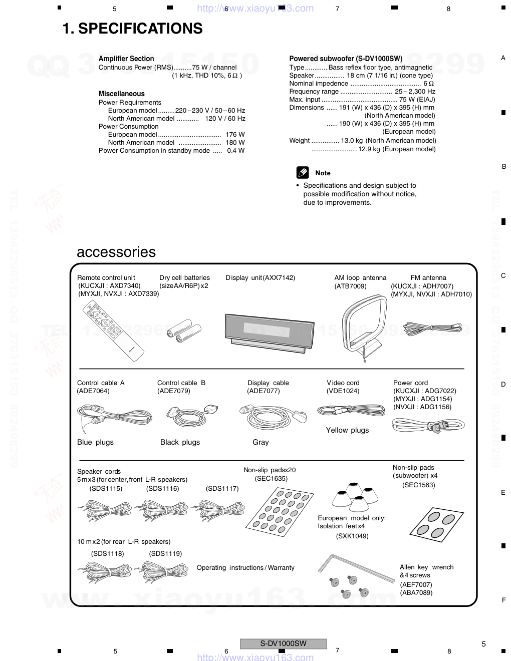 先锋PIONEER S-DV1000SW电路图-4 先锋PIONEER S-DV1000SW电路图-4