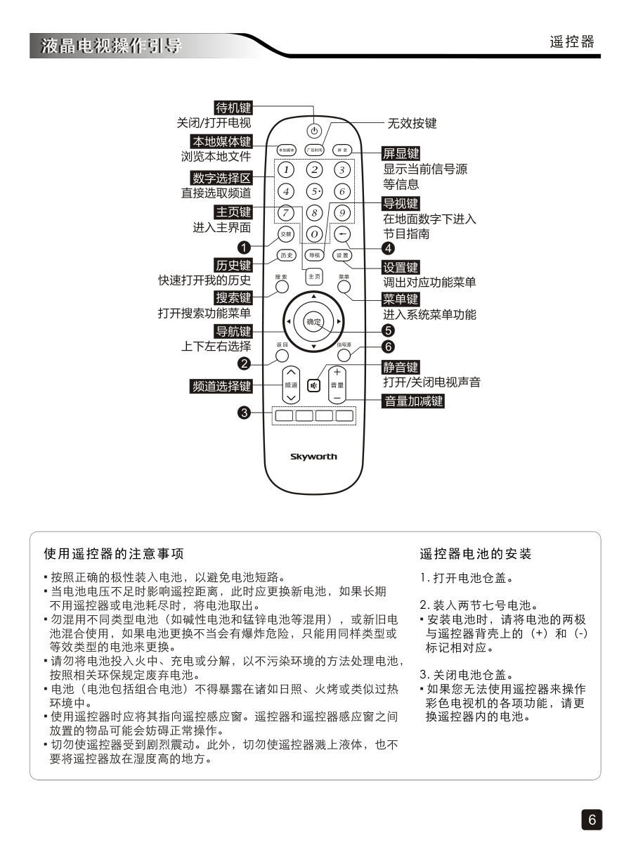 创维32E366W液晶彩电使用说明书-7 创维32E366W液晶彩电使用说明书-7