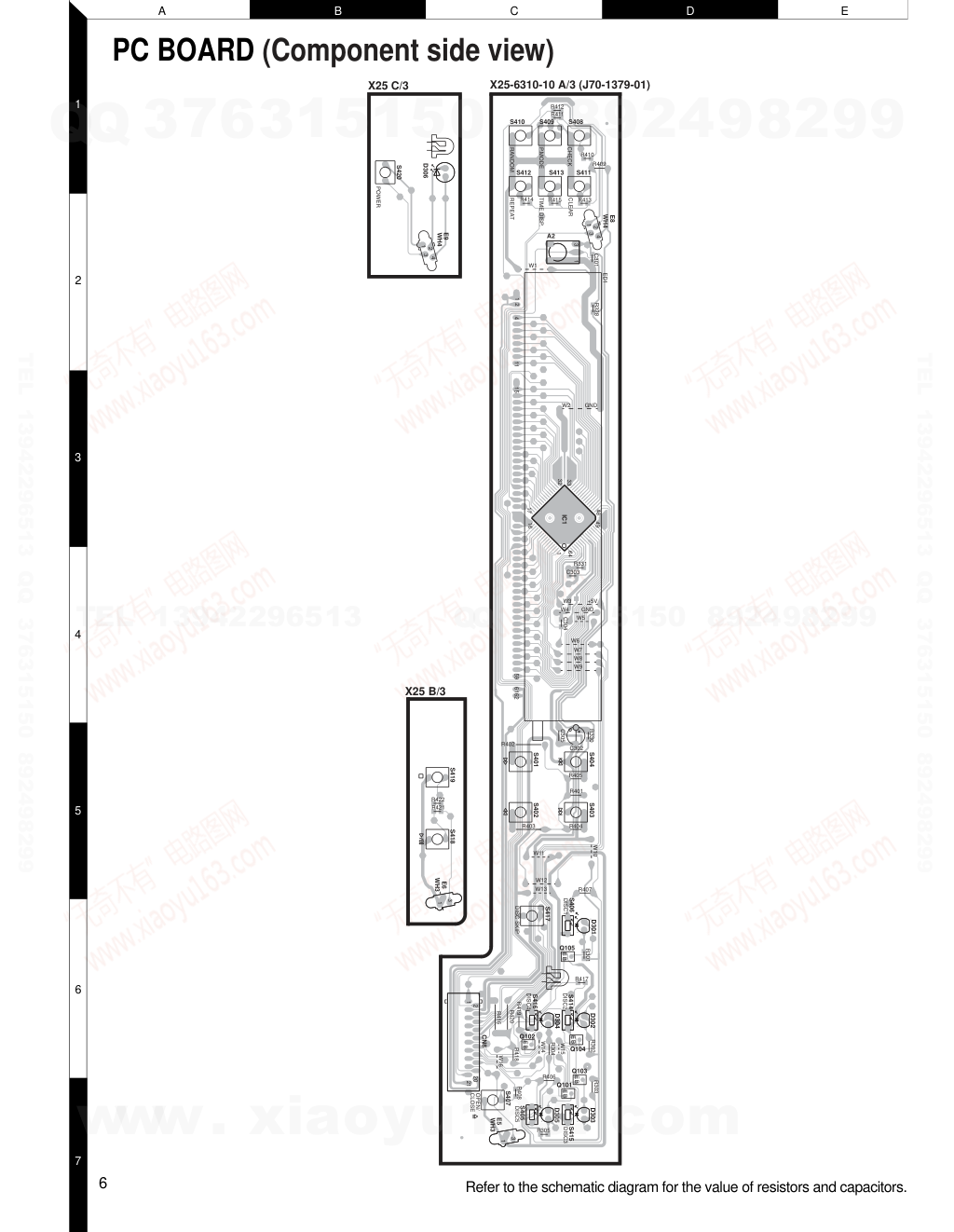 建伍KENWOOD CD-403 CD播放机电路图-5 建伍KENWOOD CD-403 CD播放机电路图-5