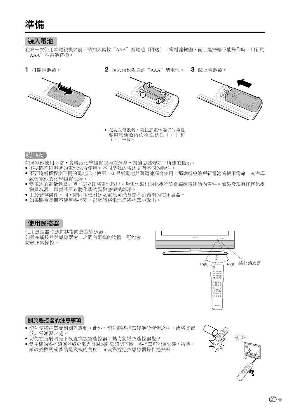 声宝LC-32AX5H型液晶电视机说明书-4 声宝LC-32AX5H型液晶电视机说明书-4