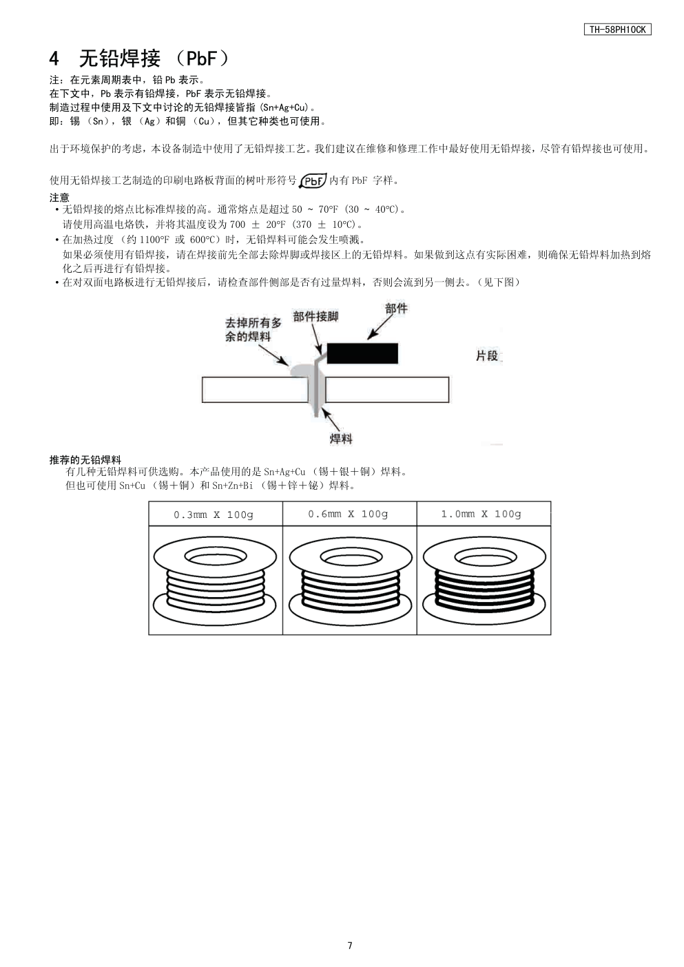 松下TH-58PH10CK等离子显示器（GPH10D机芯）维修手册-6