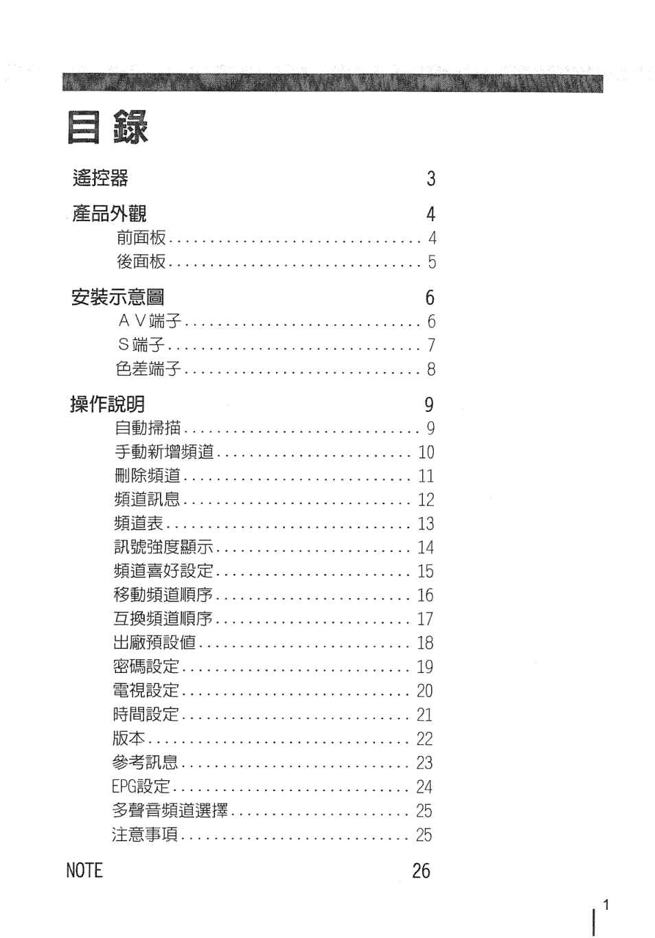 声宝STB-168型电视机说明书-2 声宝STB-168型电视机说明书-2